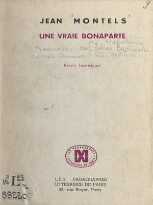 cover image of Une vraie Bonaparte